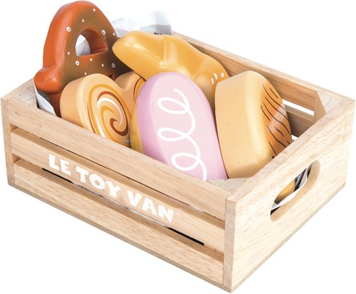 LTV - Bakery & Patisserie Wooden Market Crate - FSC 100%