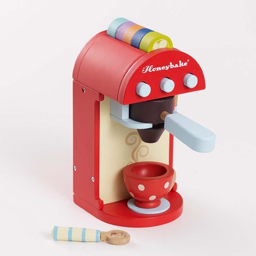LTV - Wooden Toy Coffee Machine & Pods - FSC 100%