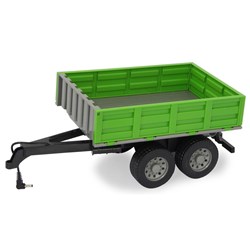 Jamara - Tipper Trailer green for RC-Tractor 1:16