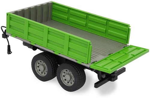 Jamara - Tipper Trailer green for RC-Tractor 1:16-3