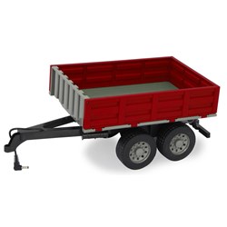 Jamara - Tipper red for RC-Traktor 1:16
