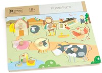 ANDREU - Puzzel boerderij pastel