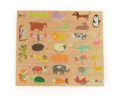 ANDREU - Dieren puzzel domino