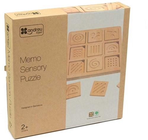 ANDREU - Memo sensorische puzzel