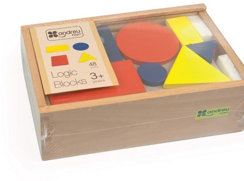 ANDREU - Logische blokken 48 Stuks