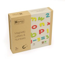 ANDREU - Magnetische letters en nummers