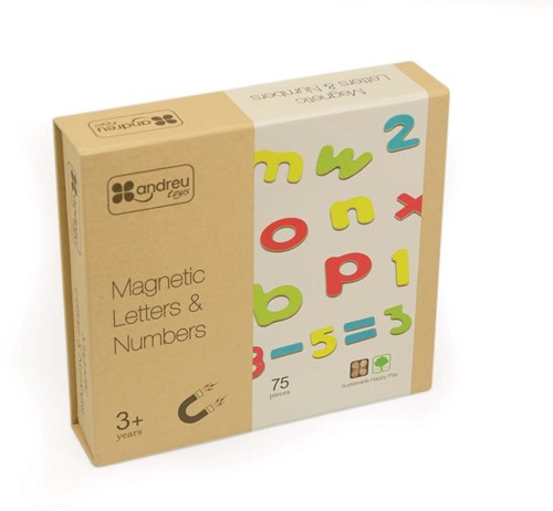 ANDREU - Magnetische letters en nummers