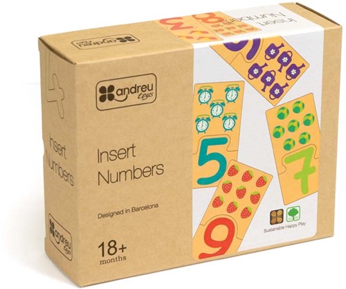 ANDREU - Nummer insteekpuzzel