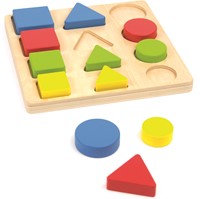 ANDREU - 3 geo vormen puzzel (13+1 stuks)-3