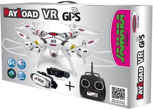 Jamara - Payload GPS VR Drone Altitude HD FPV Wifi Coming Home-2