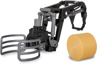 Jamara - Front loader with bale gripper 1:24S incl. Straw bale big-3
