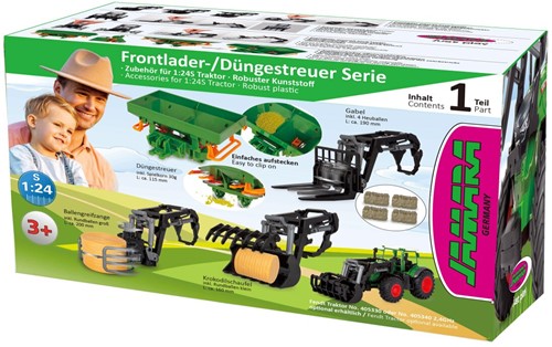 Jamara - Fertiliser spreader 1:24S incl. Grain game-2