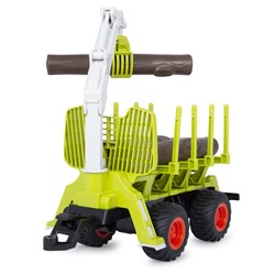 Jamara - Timber trailer with crane arm 1:24S