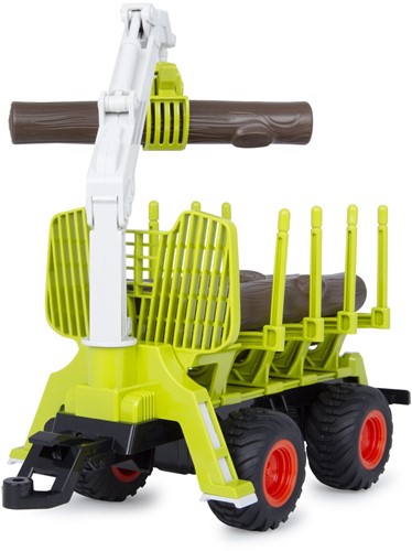 Jamara - Timber trailer with crane arm 1:24S