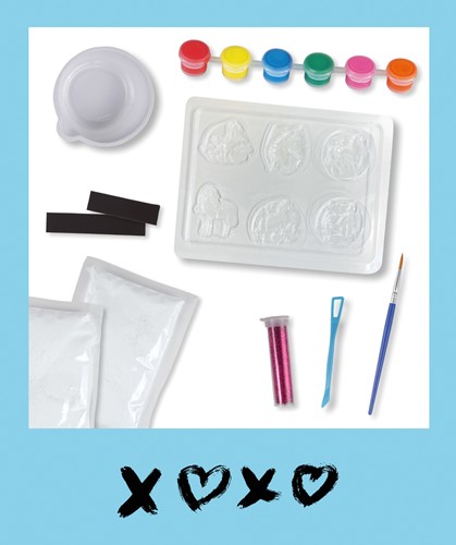 Lena Gips Gietpaarden Glitter Magneten-3