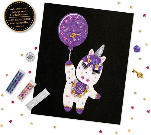 Lena Sparkle Art Eenhoornje Met Hoes-2