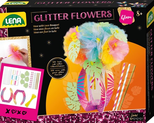 Lena Glitter Bloementje