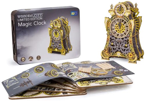 Wooden City - Magic Clock LE-3