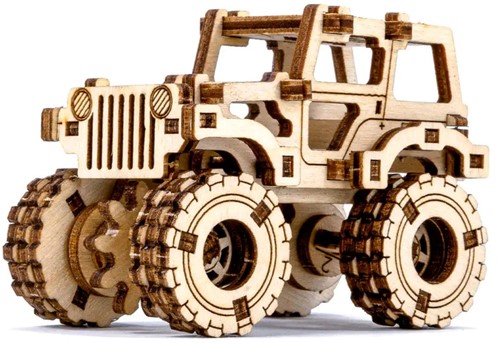 Wooden City - Monster Truck 1-3