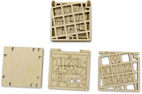 Wooden City - Brain Teasers IQ (fifteen)-3