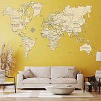 Wooden City - WORLD MAP XXL-2