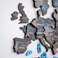 Wooden City - World Map Expedition Series Dots-3