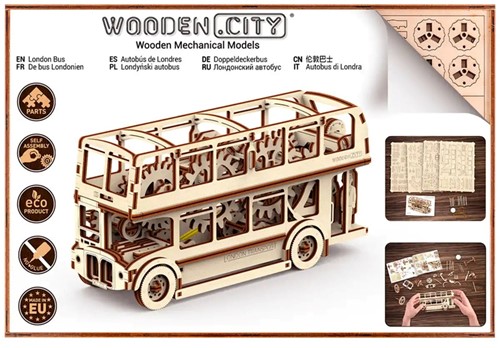 Wooden City - London Bus-2