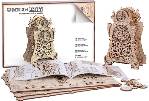 Wooden City - Magic Clock-2
