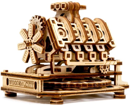 Wooden City - V8 Engine-3