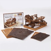 Wooden City - Marble Run-3