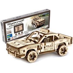 Wooden City - Police Car