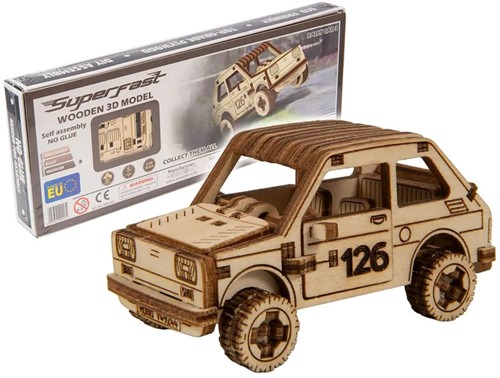 Wooden City - Rally Car 3