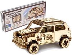 Wooden City - Rally Car 1