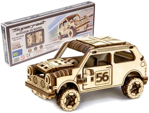 Wooden City - Rally Car 1