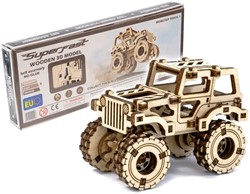 Wooden City - Monster Truck 1