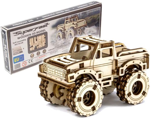 Wooden City - Monster Truck 4
