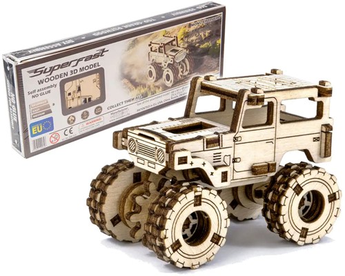 Wooden City - Monster Truck 5
