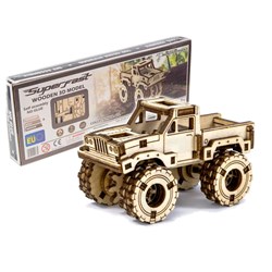 Wooden City - Monster Truck 3