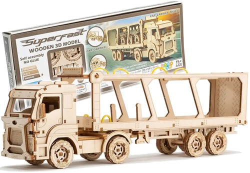 Wooden City - Car carrier truck