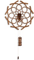 Wooden City - Kinetic Wall Art Sculpture Ornate Geometric