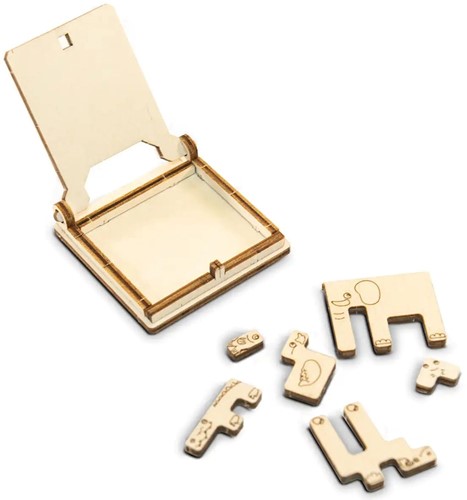 Wooden City - ZOO puzzle