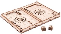 Wooden City - Backgammon Short