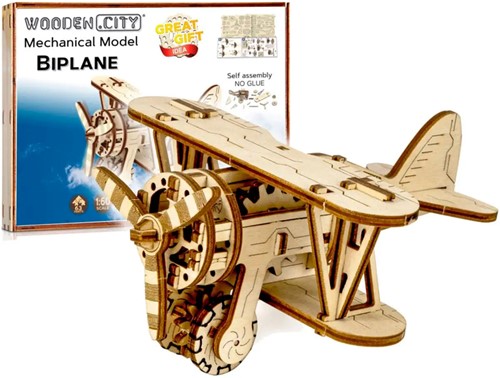 Wooden City - Biplane