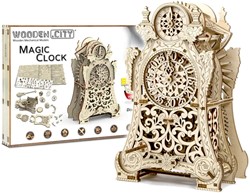 Wooden City - Magic Clock