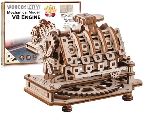Wooden City - V8 Engine