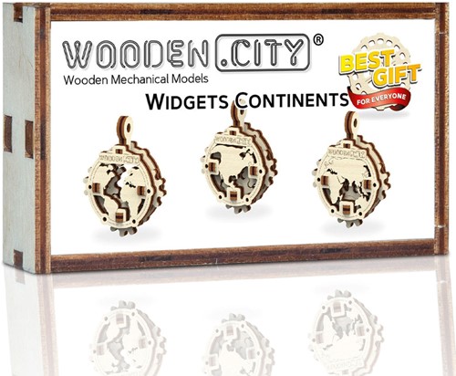 Wooden City - Widgets Continents