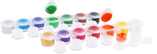 Primo - Plakkaatverf Set 14 Kleuren Inclusief Kwast-3