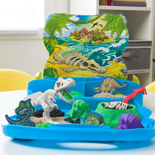 Kinetic Sand – T-Rex Dino Case-3