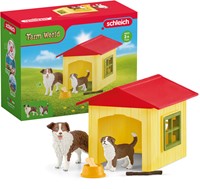 Schleich Farm World Hondenhok-2