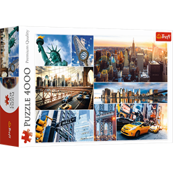Trefl 4000 - New York - collage